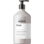 L’Oréal Professionnel Shampoo, For Grey, White or Light Blonde Hair, Serie Expert Silver, 750 ml