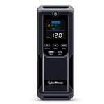 CyberPower CP1500AVRLCD3 Intelligent LCD UPS Battery Backup, 1500VA/900W, 12 Outlets, 2 USB Ports, AVR, Mini Tower, UL Certified