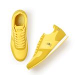 U.S. POLO ASSN. Mens Sorrento Yellow Sneaker - 9 UK (2FD23608Y06)