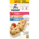 Quaker Yogurt Granola Bars Variety Pack, 30 Bars, 1.05 kg