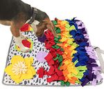 Snuffle Mat for Dogs, Nosework Feeding Blanket Sniffing Pad for Interactive Games, Foraging Puzzle Enrichment Toys for Large Small Medium Pets
