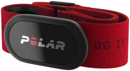 POLAR Pro Chest Strap - Heart Rate Monitor Belt, Red Beat, M-XXL