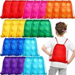 24 Pack Building Block Birthday Party Supplies Building Blocks Party Bags Drawstring Gift Bags Building Block Treat Bag Goodie Bags Brick Party Bags Blocks Goody Bags for Kids Birthday Decorations