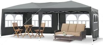 LEMROE Pop Up Large Gazebo 3 x 6M w