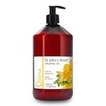 Oïléna - St. John's Wort Hypericum Oil 500 ml | Natural Cold Pressed Massage Oil | Body & Face Relaxing Oil | Anti Stretch Mark & Hydrating Skin Care | Regenerative Skin Oil, 500 ml Pack