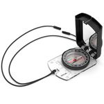 Silva Compass Navigation - Ranger S Black - Scales 1:25k and 1:50k - Sighting Compass to Determine Direction Over Long Distances - Mirror Compass with Rotatable Compass Housing - Compass Hiking