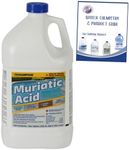 Muriatic Acid - Swimming Pool pH Reducer Balancer - 1 Gallon