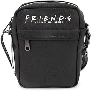 Buckle Down Women's Vegan Leather Cross Body Bag, Friends Logo