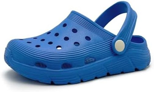 Cubufly Toddler Kids Garden Clog Boys Slip On Slide Sandals Beach Water Shoes Kid 3