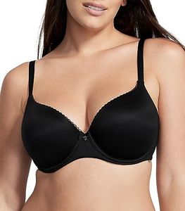 Victoria's Secret Everyday Comfort T Shirt Demi Bra, Lace, Bras for Women, Body by Victoria Collection, Black (38DDD)