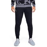 Under Armour Men Rival Fitted Tapered Jogger, Men's Skinny Joggers Made of Durable Fabric, Tight Tracksuit Bottoms Easy to Move in