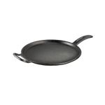 Lodge BOLD 12 Inch Seasoned Cast Iron Griddle, Design-Forward Cookware,Black