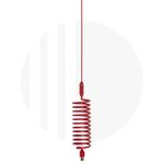 Tornado Stinger Mobile CB Antenna - RED