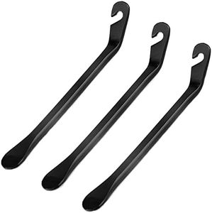 Ailiver Juego de herramientas de reparación de neumáticos de bicicleta de metal, 3 unidades, de acero al carbono, para reparación de neumáticos de bicicleta