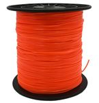 KAKO 155 Trimmer Line, 0.155" Weed Wacker Eater String, Commercial Grade Square Nylon String Trimmer Line Replacement for String Trimmer Weed Trimmer .155"-285ft-3lb-Spool