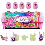 Hatchimals CollEGGtibles, Rainbow-Cation Wolf Family Carton with Surprise Playset, 10 Characters, 2 Accessories, Kids Toys for Girls