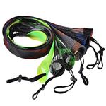 SF Ice Fishing Rod Cover with Elastic Band & Hanging Ring(6PCS)