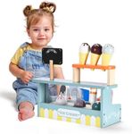 Childlike Behavior Ice Ceam Toy - Kids Ice Cream Playset - Multi Color Play Ice Cream Set for Kids -Educational Ice Cream Toy Set - Playset Toddler Ice Cream Toys - Scoop & Learn Ice Cream Cart