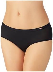 Le Mystere Women's Infinite Comfort Hipster Panty, Black, S/M