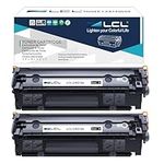 LCL Compatible for Canon CRG-104 FX-9 FX-10 (2-Pack,Black) Toner Cartridge for Canon ImageClass D420 D480 D450 MF4100 MF4150 MF4270 MF4350d MF4370dn; Canon FAXPHONE Printer L90 L120 LBP-2900 LBP-3000