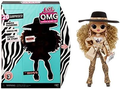 L.O.L. Surprise! O.M.G. Series 3 Da Boss Fashion Doll with 20 Surprises