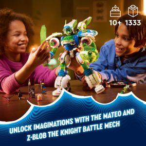 LEGO DREAMZzz 3-in-1 Knight Mech Building Set – Creative Toy