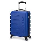 SwissGear Signature Hardside Checked Luggage — Large Suitcase with 4 Spinner Wheels — Cobalt Blue, 28-inch