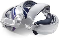 8VR Head Strap with Battery for Oculus Quest 2, Adjustable Elite Strap with 5000mAh Battery Pack for Enhanced Comfort and Playtime in VR, Fast Charging and Counter Balance Quest 2 Accessories