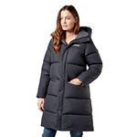 Berghaus Women's Combust Reflect Down Jacket Long Coat, Durable Design, Water Resistant, Black, 16