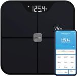 iHealth Nexus PRO Digital Bathroom Scale with Smart Bluetooth APP to Monitor Body Weight, Body Fat Scale,BMI,Muscle Mass,Composition Health Analyzer- Weighing Up to 400lb for People - Black