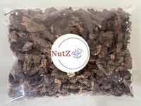 NutZ Kashmiri Guchhi Dried Mushrooms 250g | Dried Dark Caps Morel Mushroom Guchi | (Medium Sized, 250 gm)