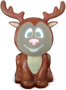 ANIMAT3D Riley The ReinDroid (Mr. Chill) Talking Animated Reindeer with Built in Projector & Speaker Seasonal Home Decor