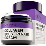 Collagen Boost Cream - Anti-aging Face Cream, Face Cream for Women - Collagen Cream with 10% Snail Filtrate and 0.1% Retinal (not Retinol), Collagen Moisturiser to Reduce Fine Lines & Wrinkles