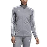 adidas Unisex-Kids Tiro 19 Training Track Top, grey/clear onix/white, X-Small