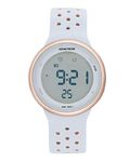 Armitron Sport Digital Men & Women's Watch (Grey Dial White Colored Strap)