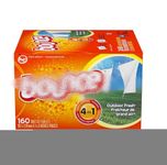 B.ounce Outdoor Dryer Sheets Laundry Fabric Softener, Fresh Linen Scent Static Control and Wrinkle Fighters 160 ct