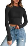 Trendy Queen Womens Long Sleeve Top