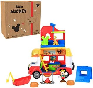 Disney 38571 Junior Mickey Mouse Outdoor and Explore Camper (Amazon Exclusive Mailer) Vehicle