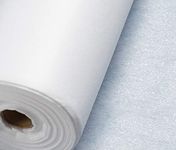 3 Metre Pack - Lightweight Interfacing - Fusible - Iron On - White - Includes Instructions