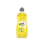 Clean Shakti Organic Lemon Dishwashing Liquid Gel - 200 ml | Powerful Grease & Oil Remover, Residue-Free Dish Cleaner For Kitchen Utensils, Dishwasher Liquid With Fragrance