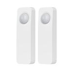 THIRDREALITY Zigbee Motion Sensor 2 Pack, Zigbee Hub Required, Pet Friendly, Works with SmartThings, Aeotec, Hubitat or Echo Devices with Build-in Zigbee hub