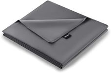 ZonLi 80"x87" Grey Duvet Cover, Oeko-texCertified 100% Cotton, King Size RemovableDuvet Cover for Weighted Blanket