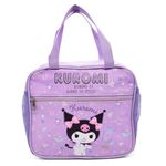 FISAPBXC Kuromi Lunch Bag, Kids Lunch Bag Insulated Lunch Bag Lunch Box Bag Cute Insulated Lunchbag Waterproof Lunchbag Foldable Lunch Bag for Work Picnic Outdoor Office School