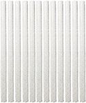 12pcs 0.5 inch X 9.85 inch Replacement Fiberglass Tiki Torche Wick for Wine Bottle, Tiki Torches, Patio Lighting, Garden Light