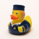 DUCKSHOP | Stewardess Rubber Duck | Bathduck | L: 8,5 cm