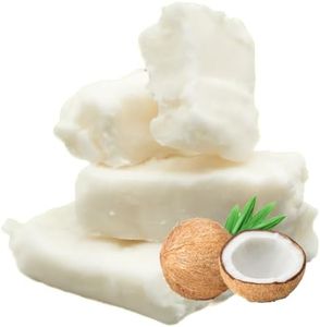 Coconut Candle Wax 10lb by FLEUR DE SPA – Premium All-Natural Coconut Wax Blend – Made in USA – Clean Burn, Great Scent Throw – for DIY Candle Making (10 Pound Box)