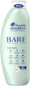 Head & Shoulders Pure Clean Anti-Dandruff Shampoo, Sulfate Free for Oily Scalp. 400 ml. Bare Shampoo Prevents Dandruff with Minimal Ingredients. Free from Dyes, Sulphates and Silicones.