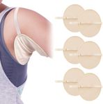 3 Pairs of Underarm Sweat Pads for 