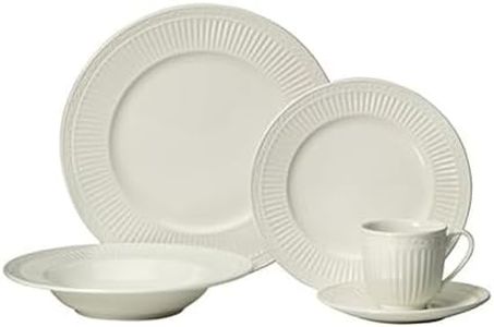 Mikasa 5223385 Italian Countryside 40-Piece Dinnerware Set, Service for 8