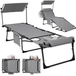 KingCamp Folding Chaise Lounge Chai